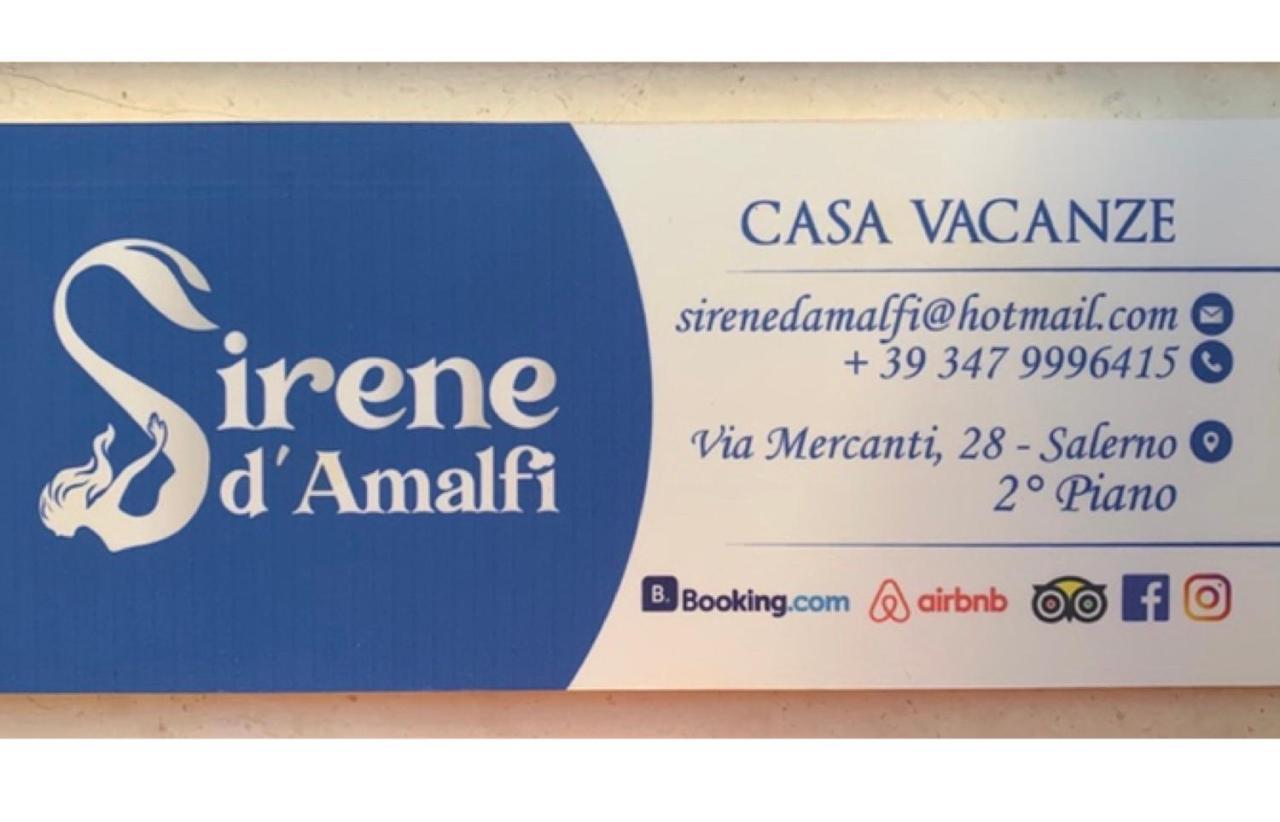 Sirene D'Amalfi Apartamento Salerno Exterior foto
